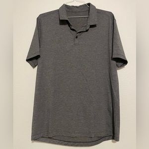 LuluLemon polo shirt. XL. Gray. Dri fit. Great condition. Like new.